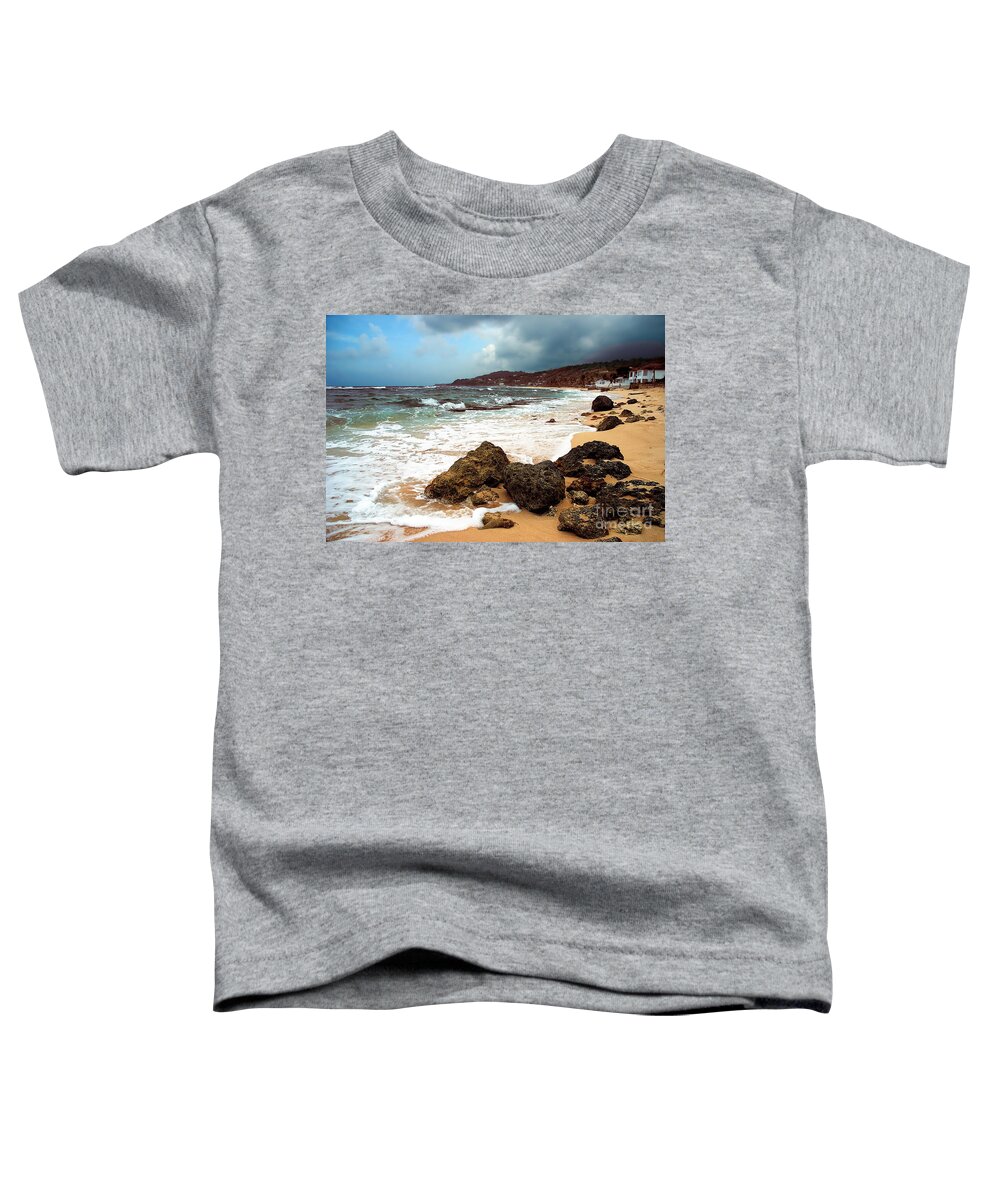 Vintage Toddler T-Shirt featuring the photograph Long Bay - A Place To Remember by Hannes Cmarits