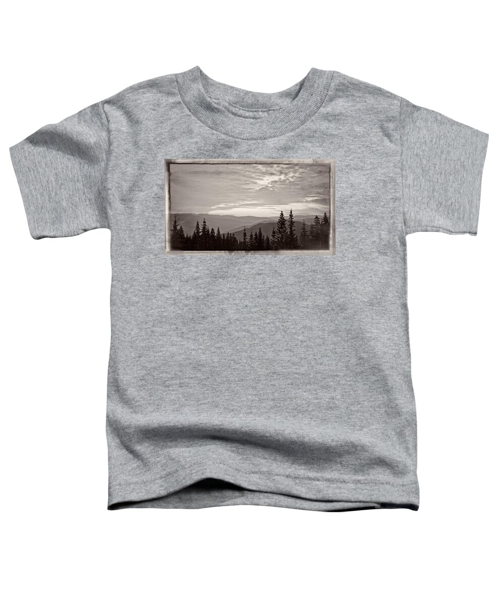 Lookout Butte Toddler T-Shirt featuring the photograph Lookout Butte by Niels Nielsen
