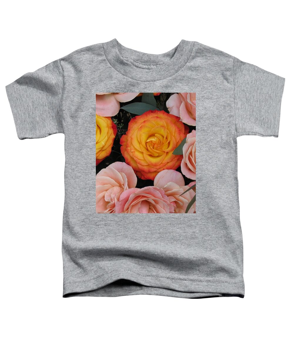 Love Bouquet Toddler T-Shirt featuring the photograph Love Bouquet by HEVi FineArt