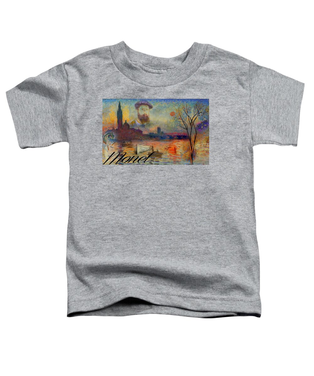 Monet Toddler T-Shirt featuring the photograph Monet-esque by Greg Sharpe