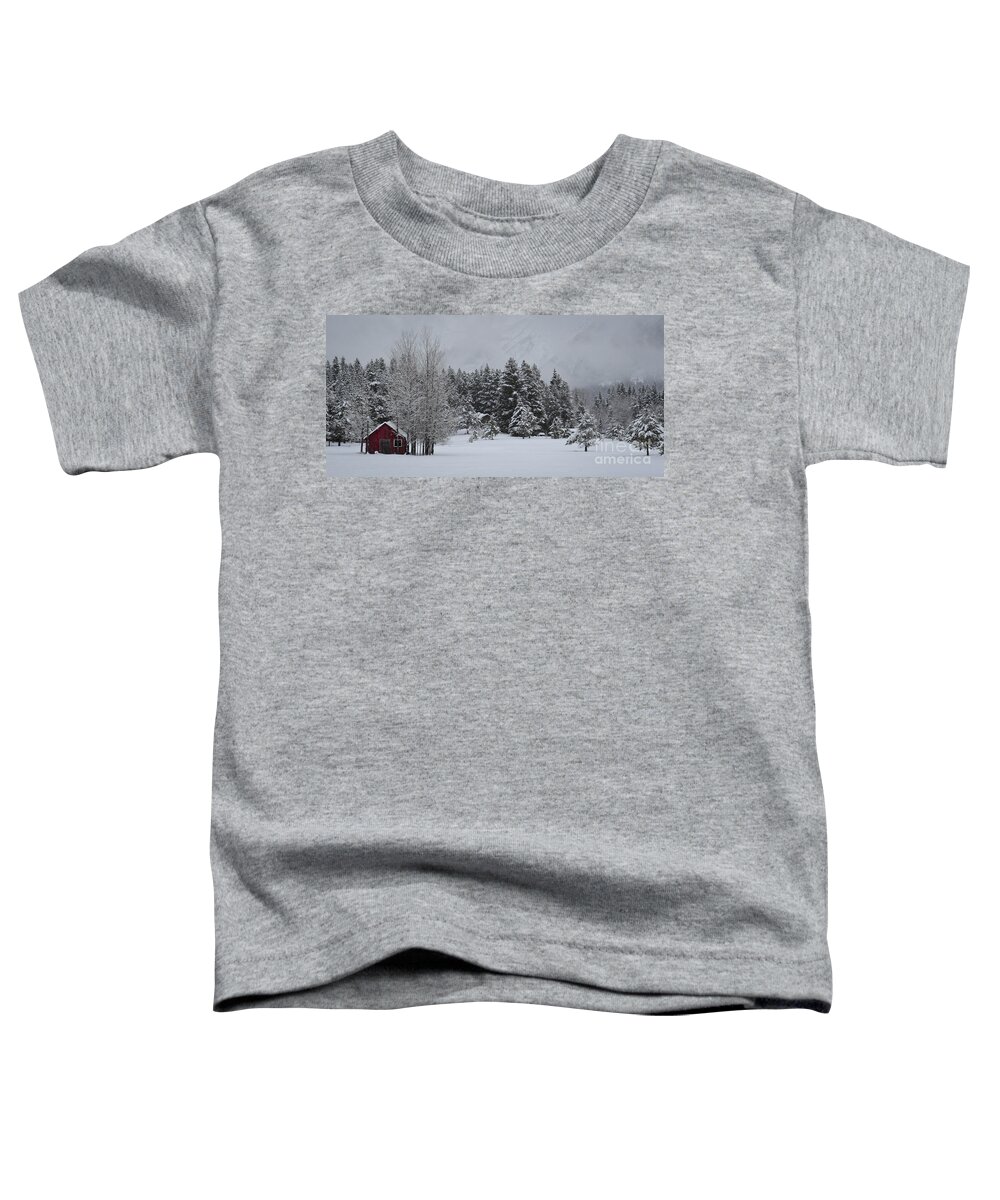 Montana Landscape Toddler T-Shirt featuring the photograph Montana Morning by Diane Bohna