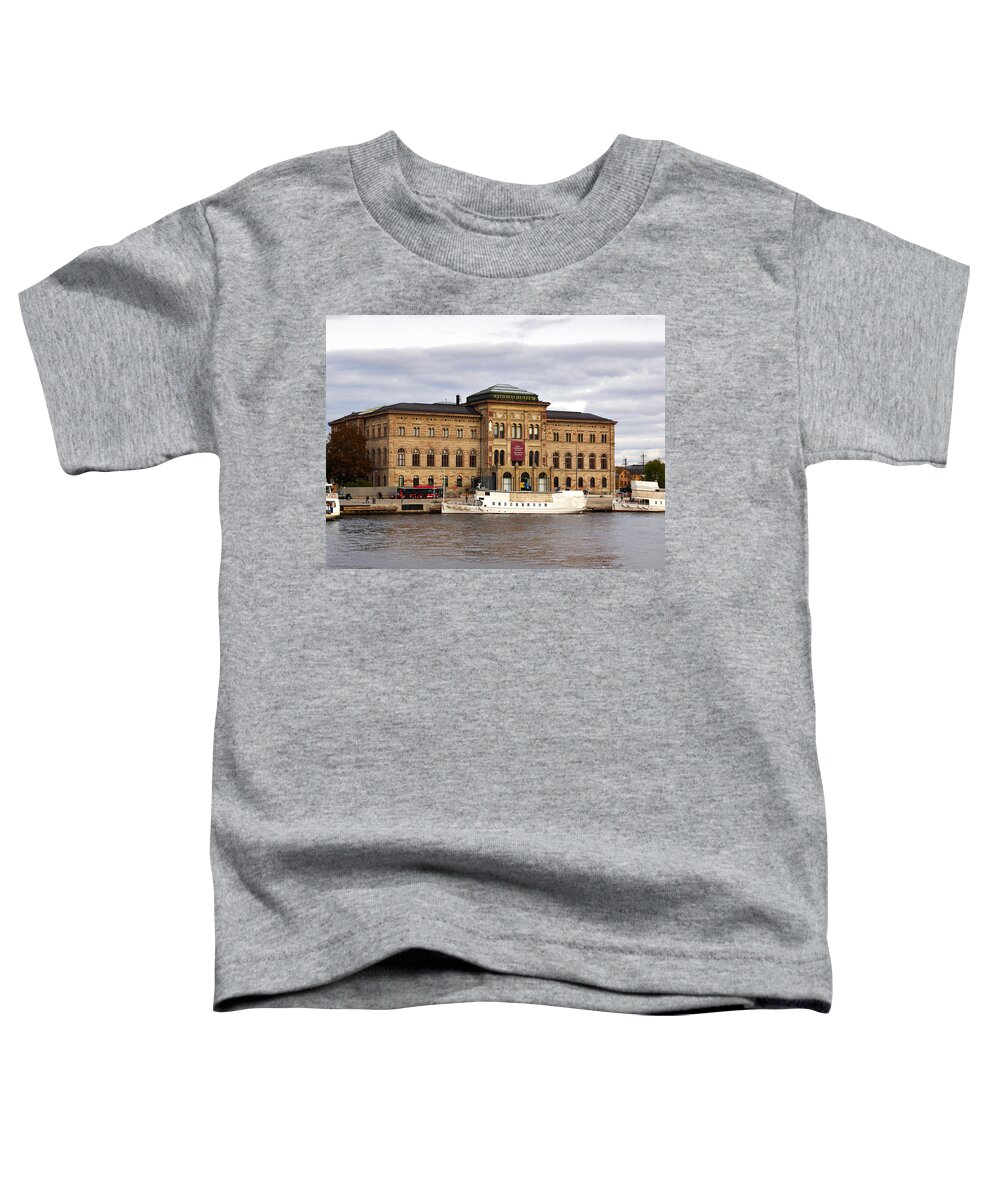 Finland Toddler T-Shirt featuring the photograph National Museum. Stockholm 2014 by Jouko Lehto