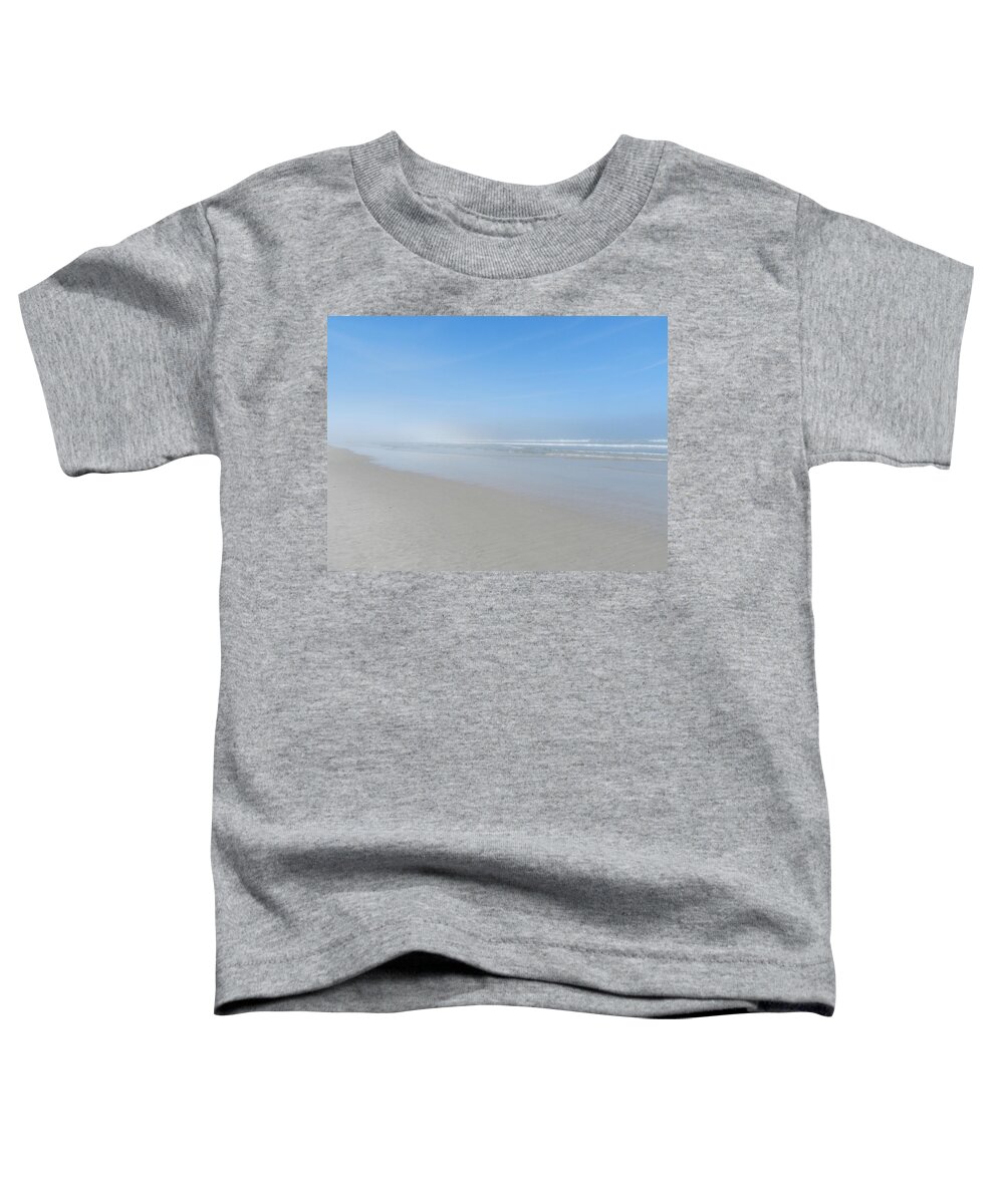 Seashore Toddler T-Shirt featuring the photograph Natures Abstract by Deborah Ferree