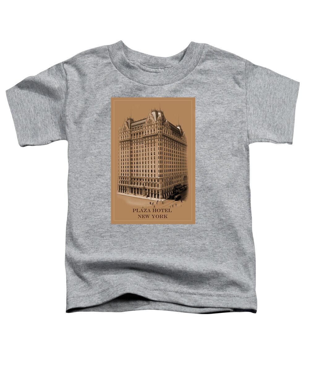 New York Toddler T-Shirt featuring the photograph New York Landmarks 5 by Andrew Fare