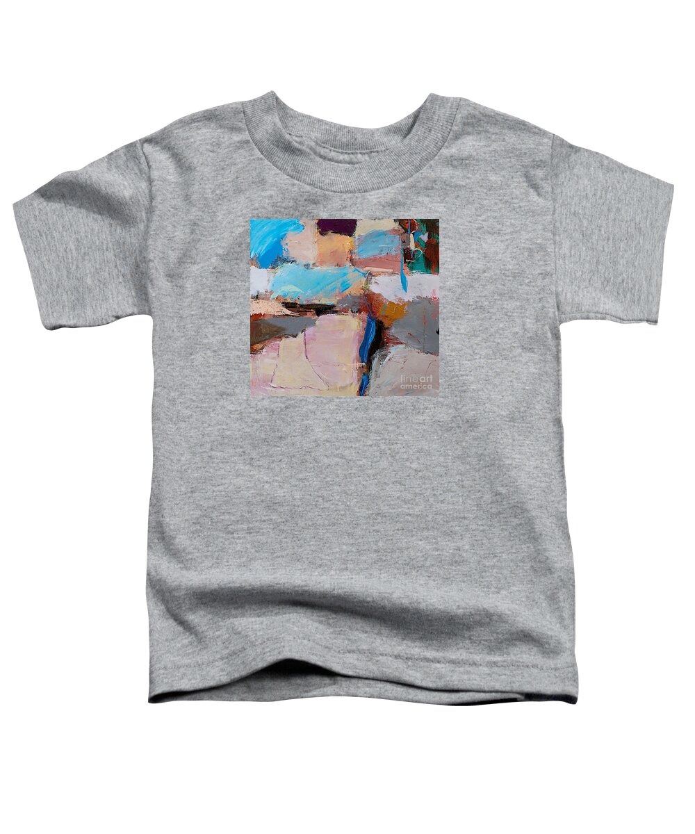 Landscape Toddler T-Shirt featuring the painting Nothing of Everything by Allan P Friedlander