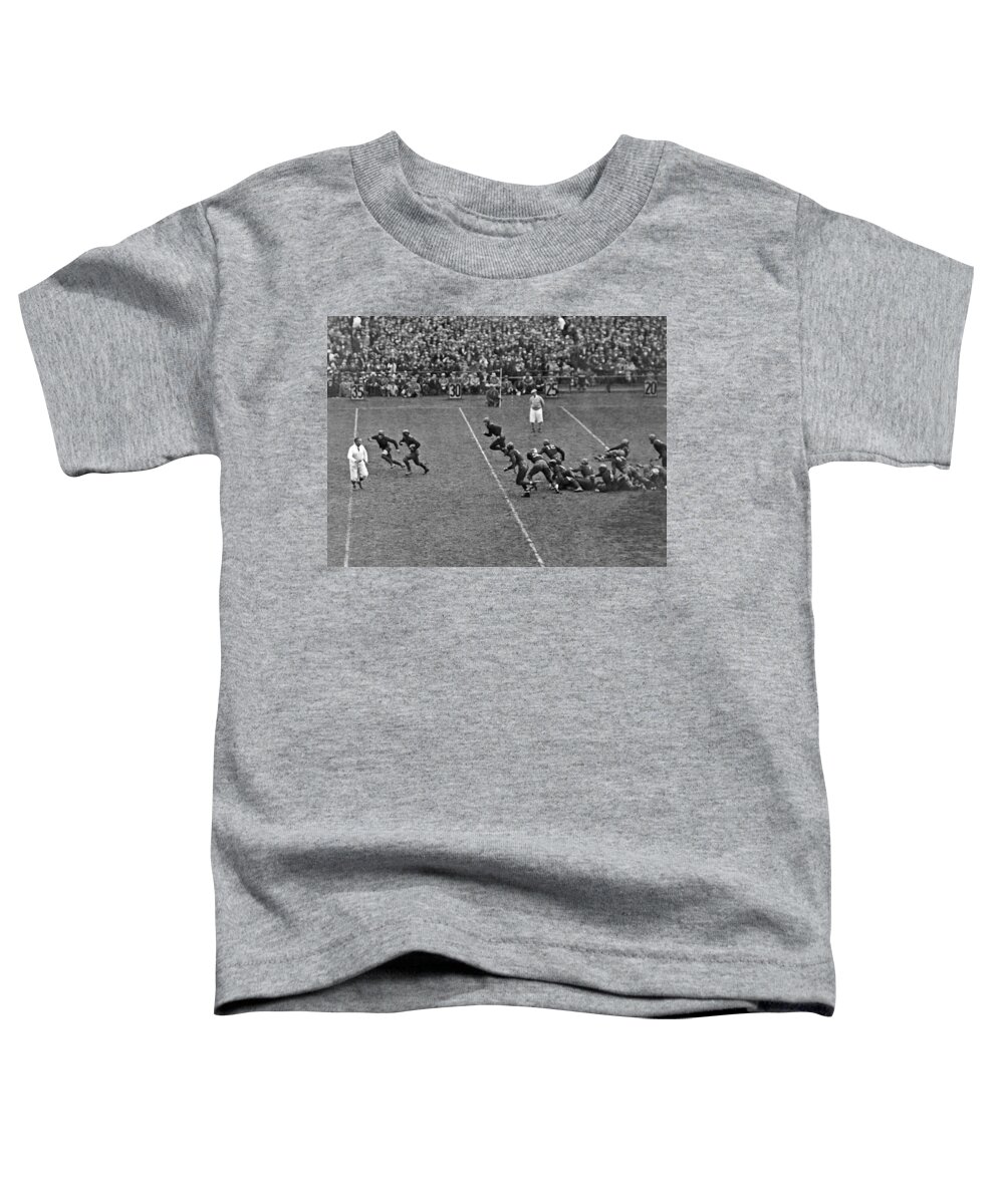 1928 Toddler T-Shirt featuring the photograph Notre Dame Versus Army Game by Underwood Archives