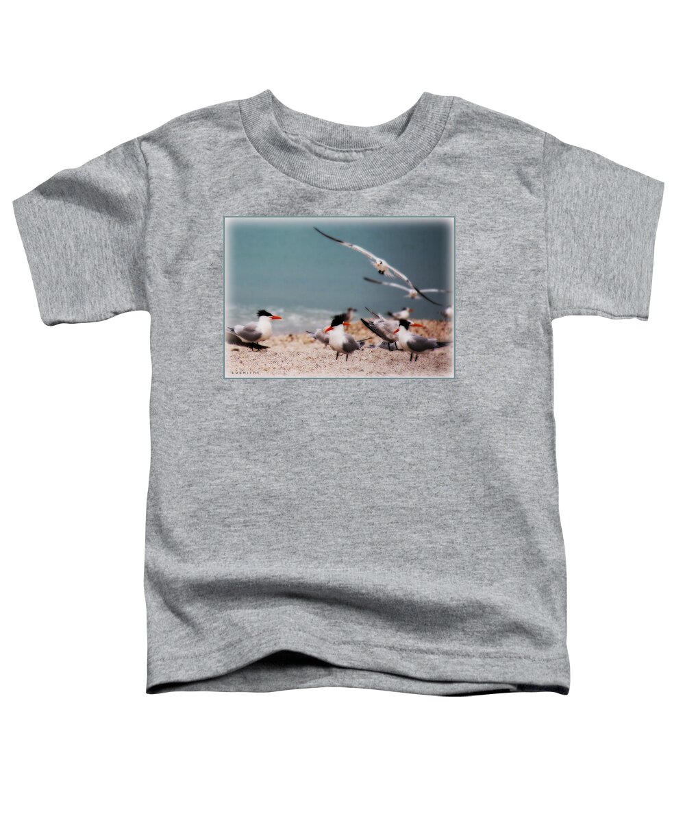 On Alert Toddler T-Shirt featuring the photograph On Alert by Edward Smith
