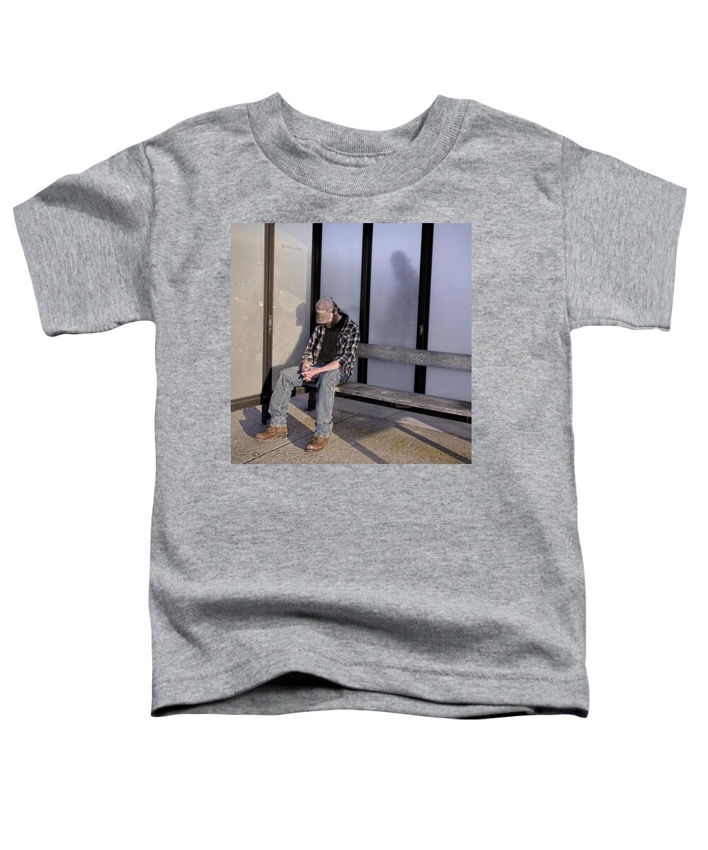 Digital Toddler T-Shirt featuring the digital art Out of Body Experience by Rick Mosher