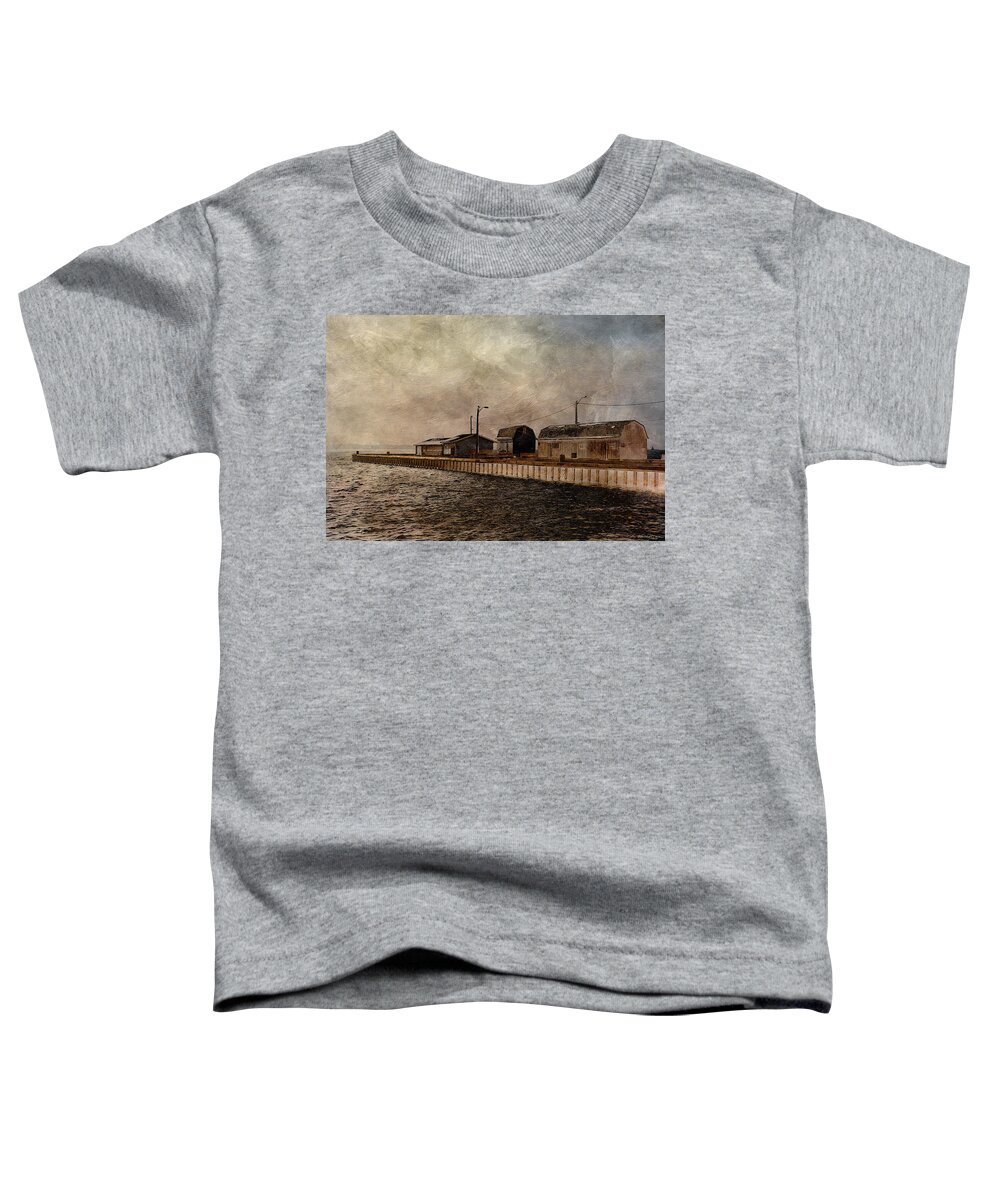 Pier Toddler T-Shirt featuring the photograph Pier 5 by WB Johnston