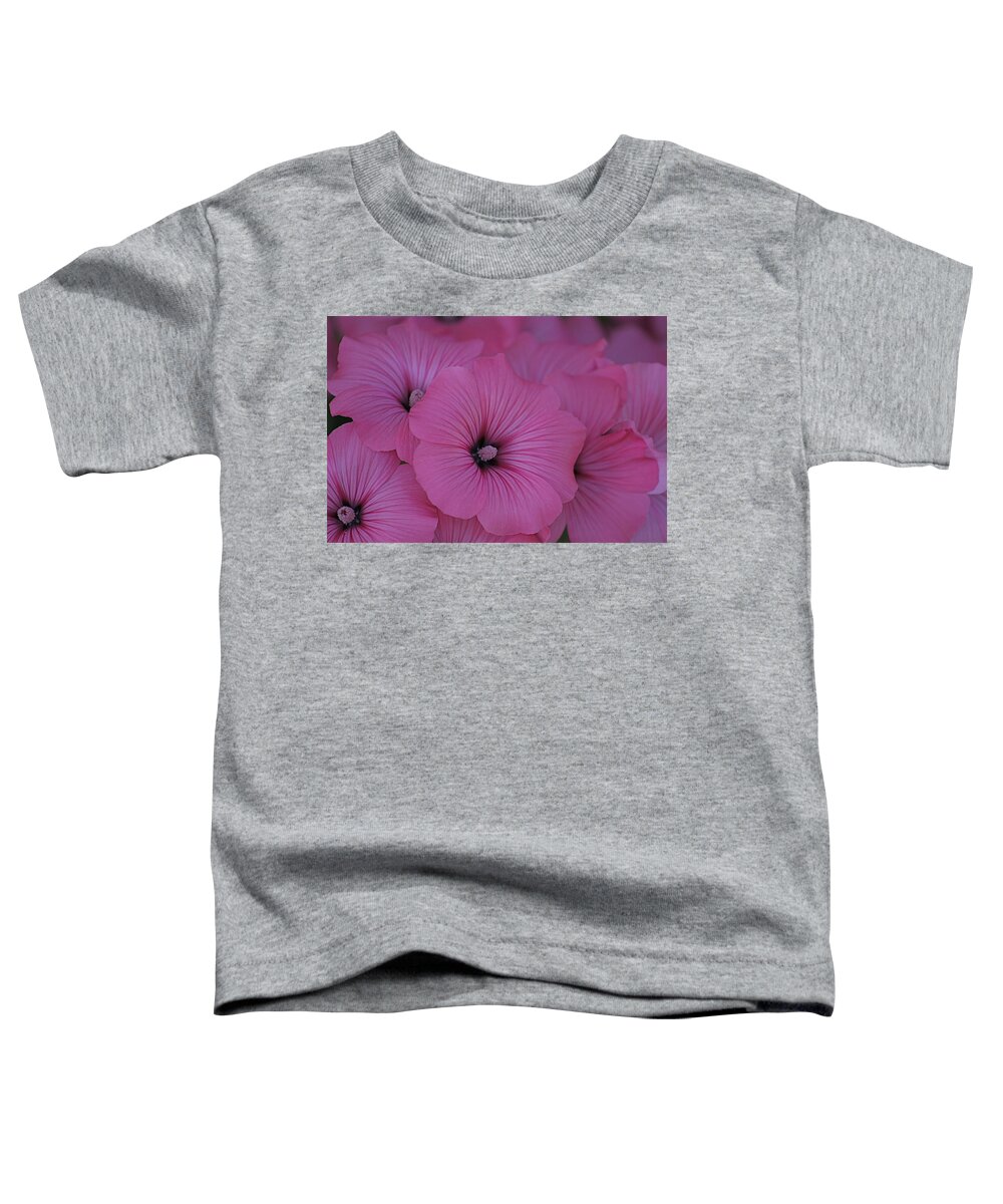 Summer Toddler T-Shirt featuring the photograph Pink Petunia by Alicia Kent
