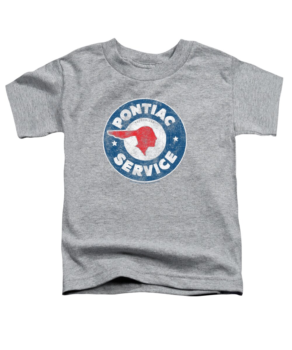 Pontiac Toddler T-Shirt featuring the digital art Pontiac - Vintage Pontiac Service by Brand A