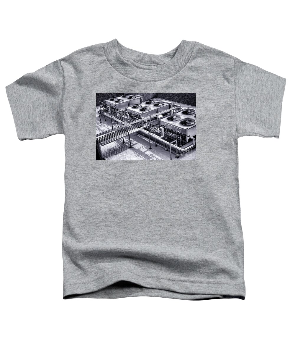 Ac Toddler T-Shirt featuring the photograph Power Cooling by Olivier Le Queinec
