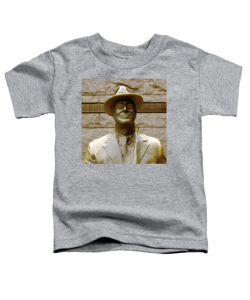 Monument Toddler T-Shirt featuring the photograph President Theodore Roosevelt 1 by Joseph Hedaya
