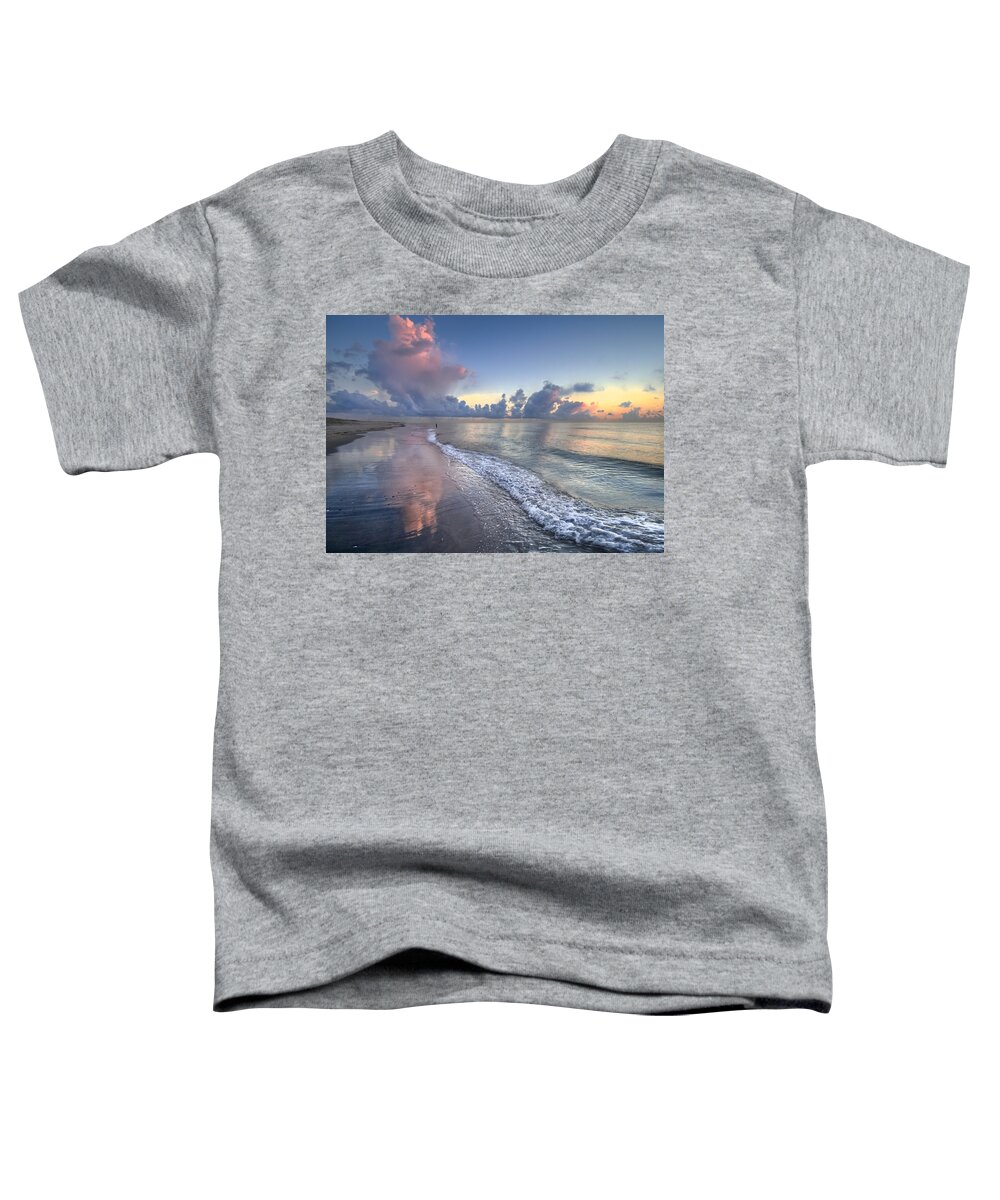 Blowing Toddler T-Shirt featuring the photograph Quiet Morning by Debra and Dave Vanderlaan