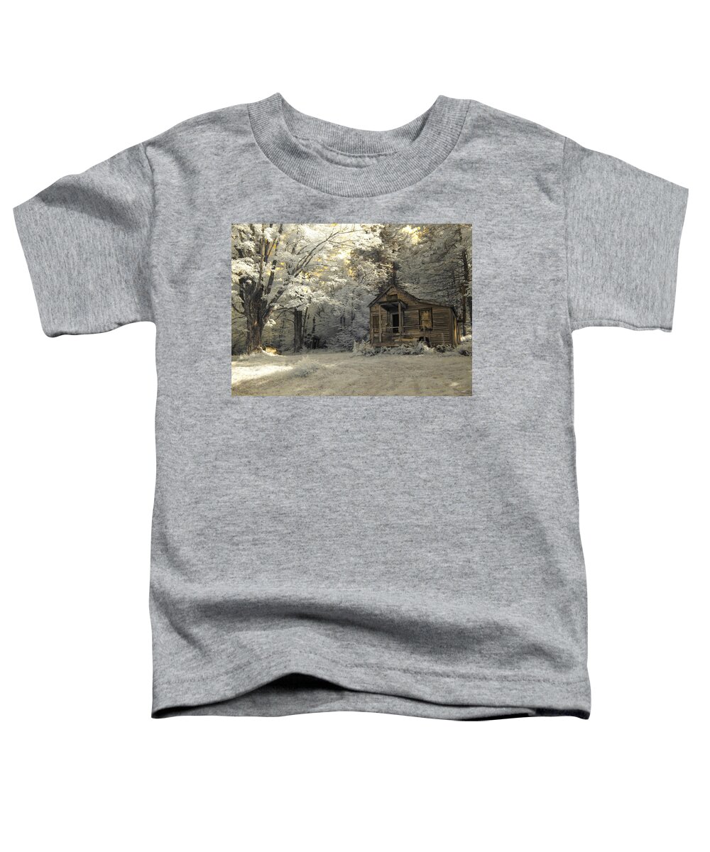 Cabin Toddler T-Shirt featuring the photograph Rustic Cabin by Luke Moore