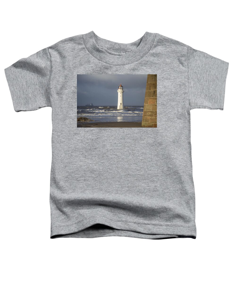 Sea Toddler T-Shirt featuring the photograph Safely Past by Spikey Mouse Photography