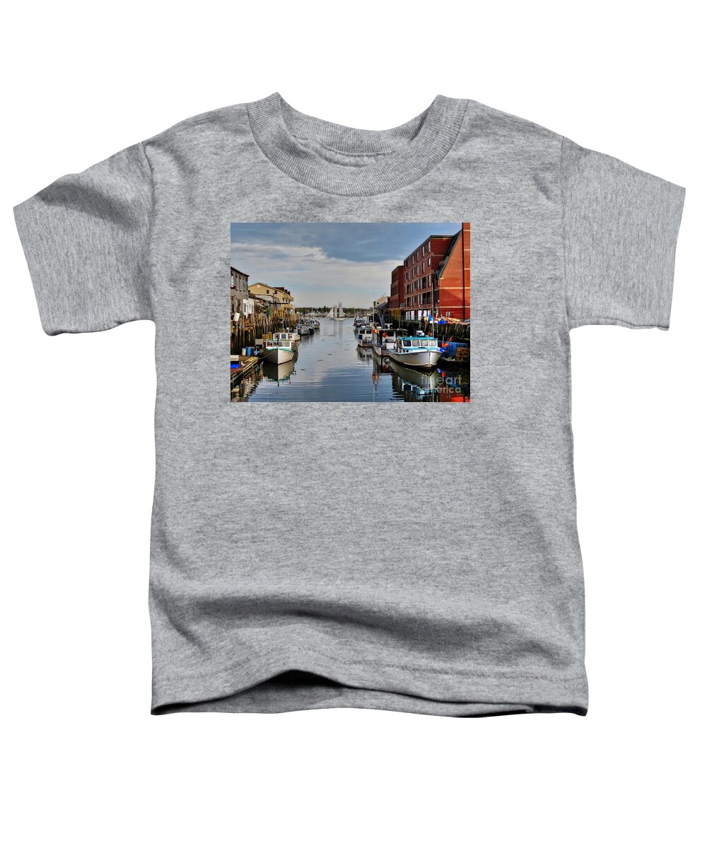 Maine Toddler T-Shirt featuring the photograph Sail by Karin Pinkham