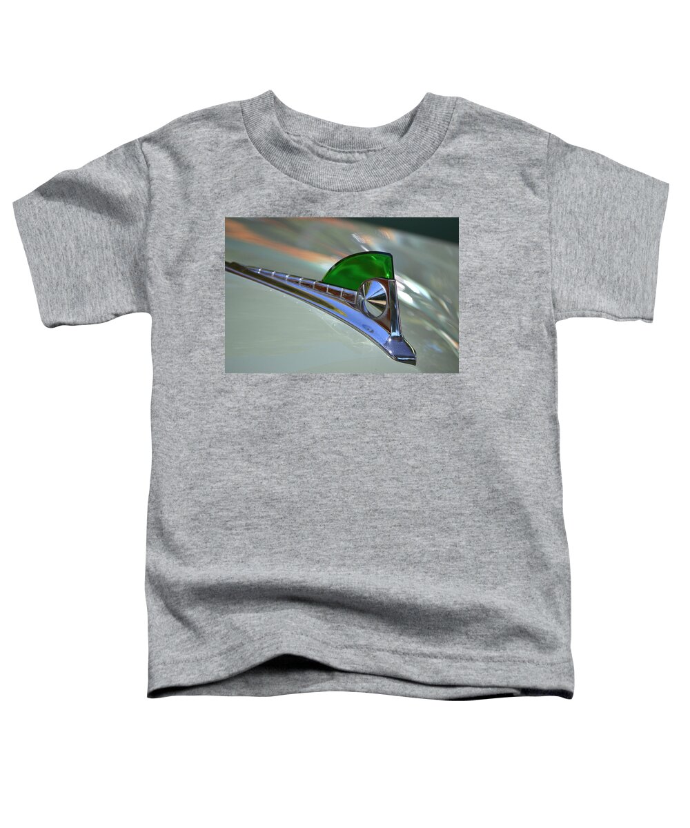  Toddler T-Shirt featuring the photograph Sea Foam Green Hotrod by Dean Ferreira