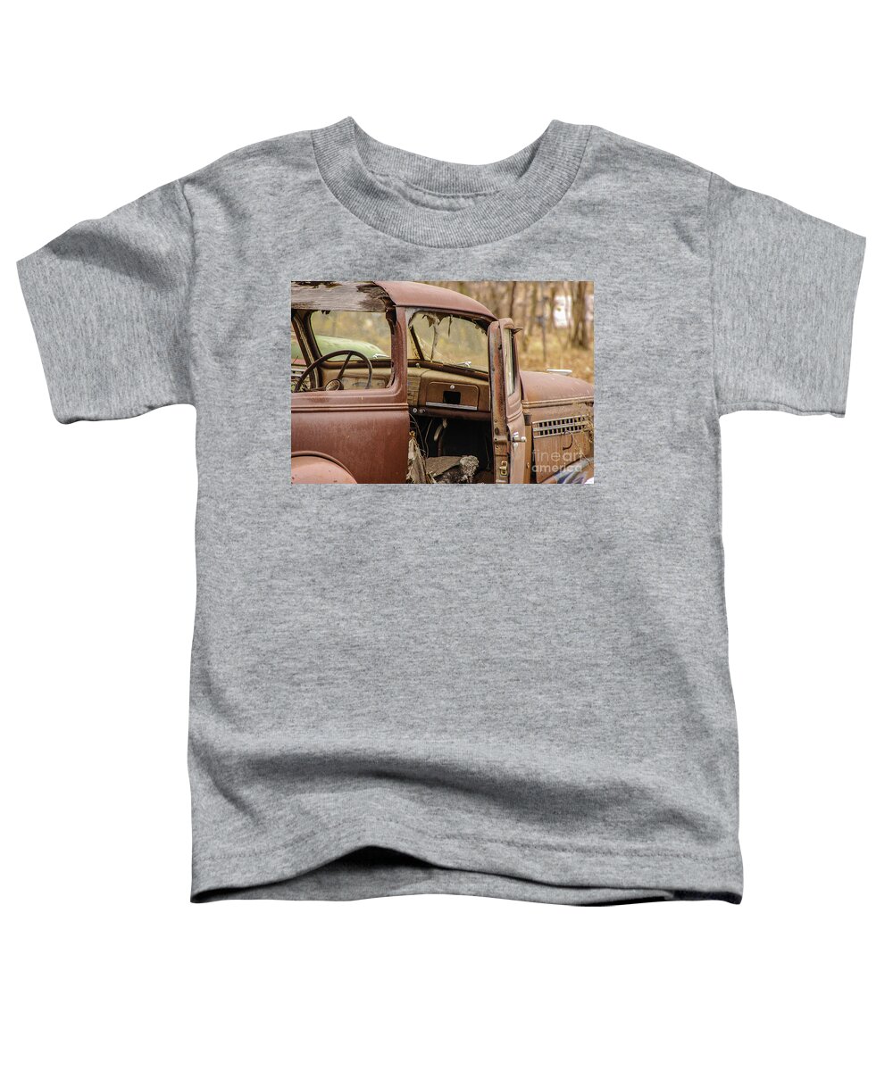 Still Life Toddler T-Shirt featuring the photograph Seen Better Days by Mary Carol Story