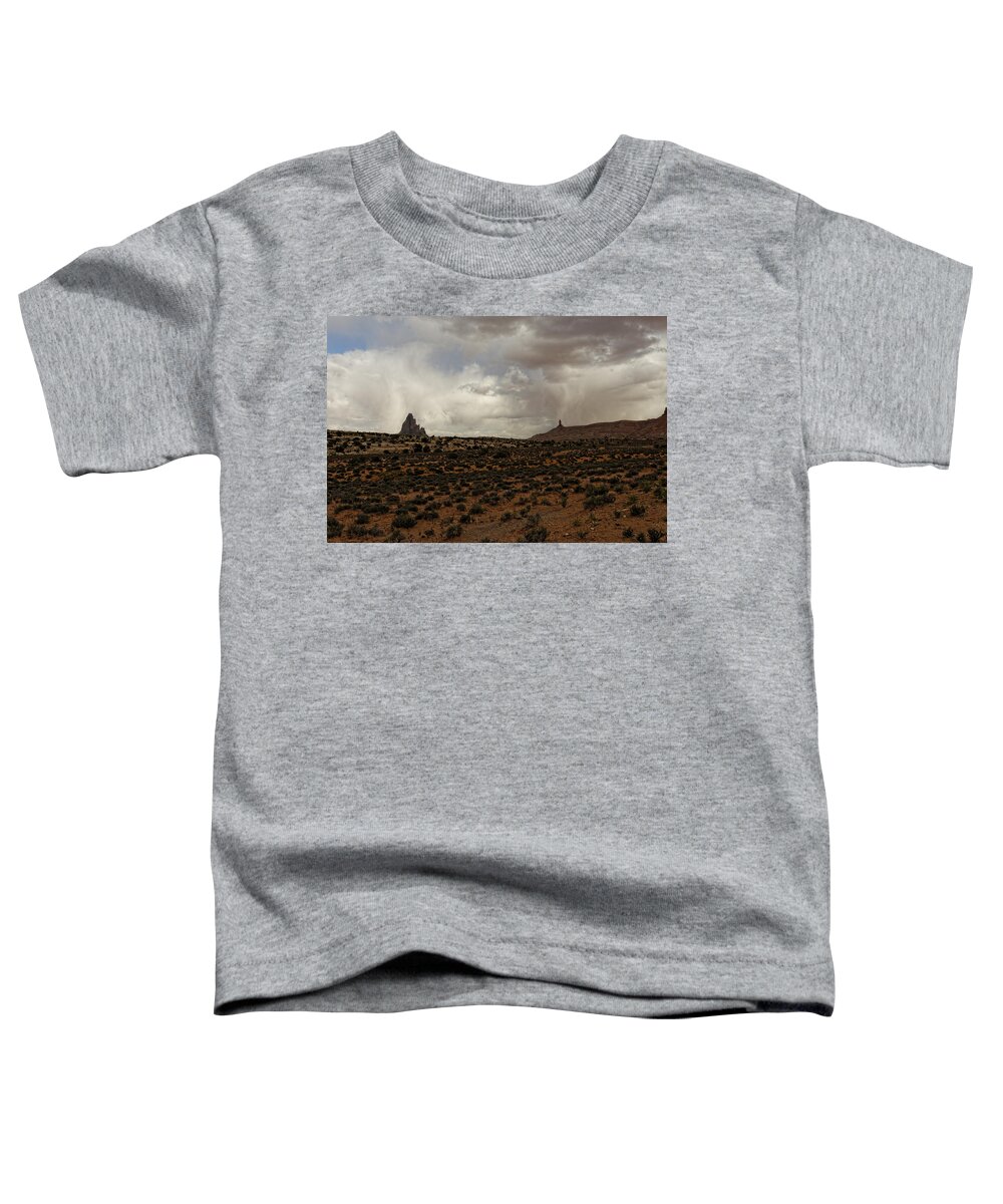 Shiprock Toddler T-Shirt featuring the photograph Shiprock 3 by Jonathan Davison