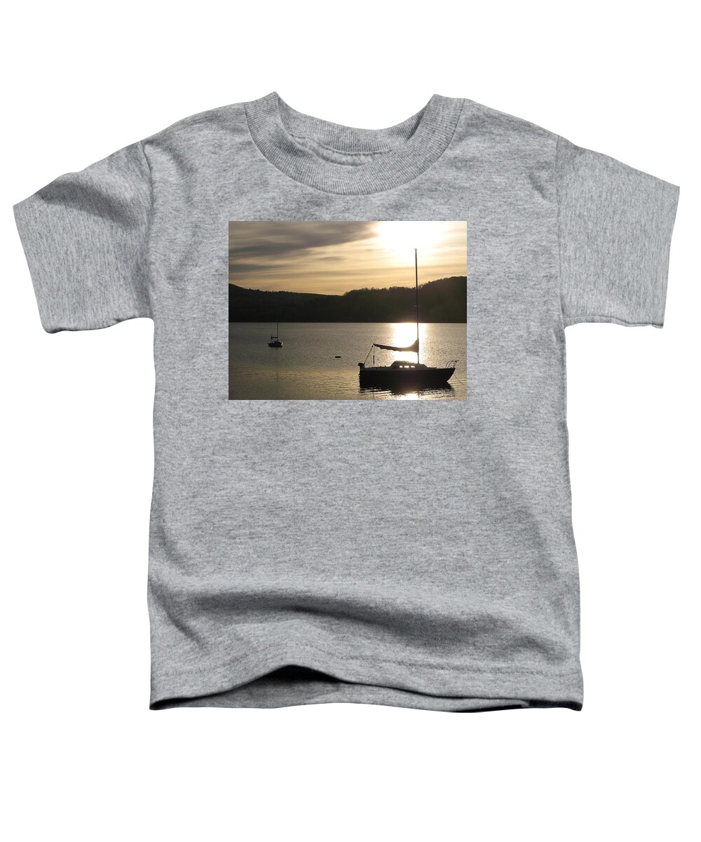 Photography Toddler T-Shirt featuring the photograph Slow Chase by Nicola Nobile