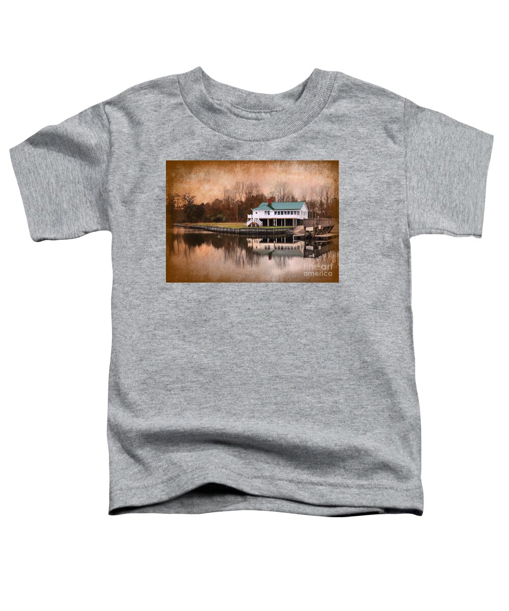 Architecture Toddler T-Shirt featuring the photograph Southern Living by Kathy Baccari