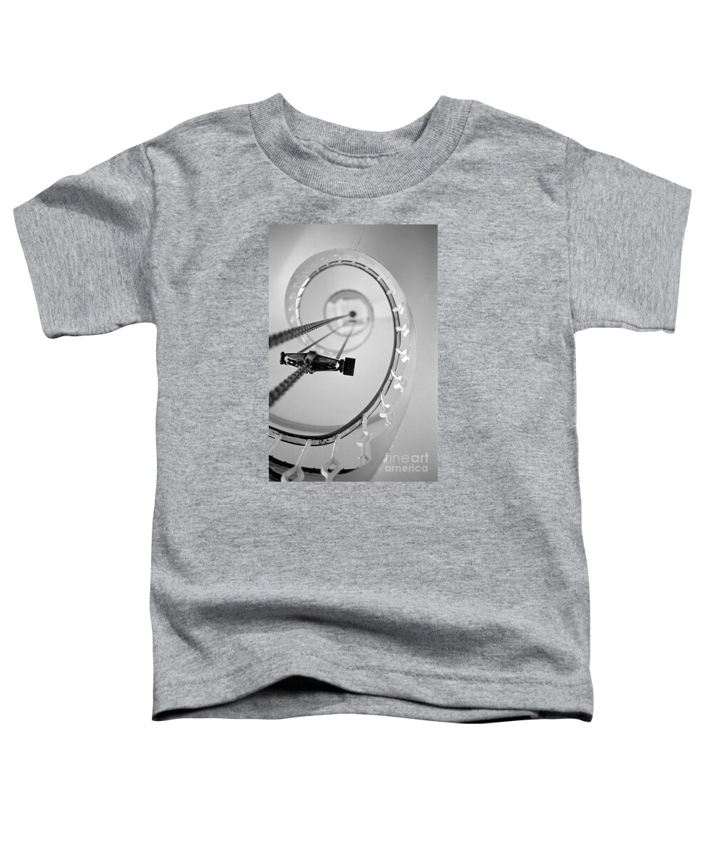 Spiral Toddler T-Shirt featuring the photograph Spiral Staircase by Riccardo Mottola
