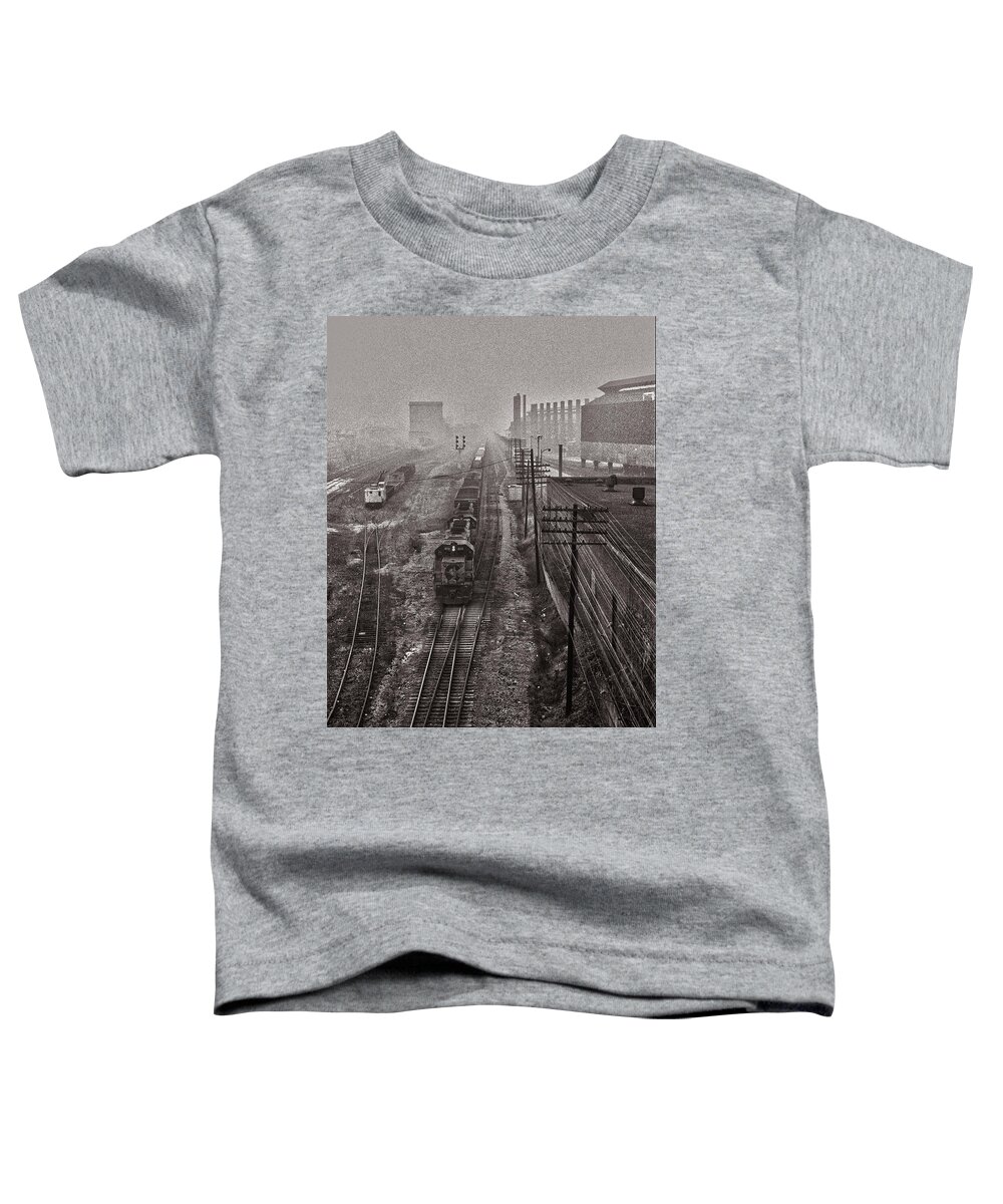 Homestead Toddler T-Shirt featuring the photograph Steel City by Robert Fawcett