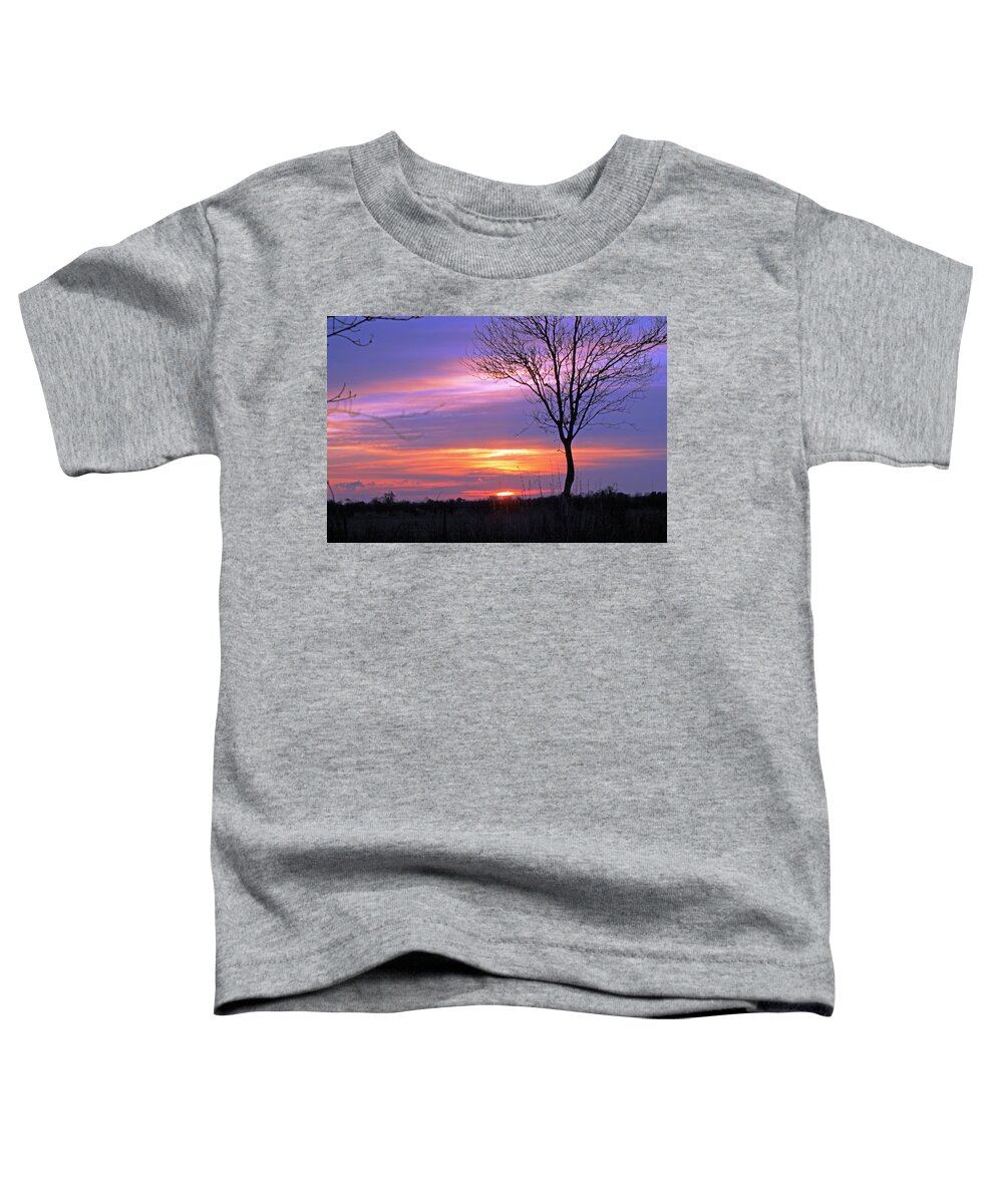 Sunset Toddler T-Shirt featuring the photograph Sunset by Tony Murtagh