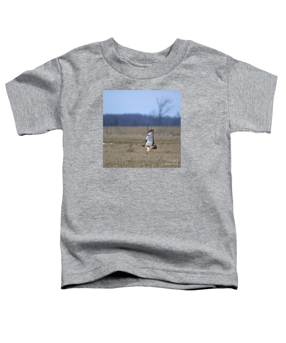 Festblues Toddler T-Shirt featuring the photograph Take Off... by Nina Stavlund