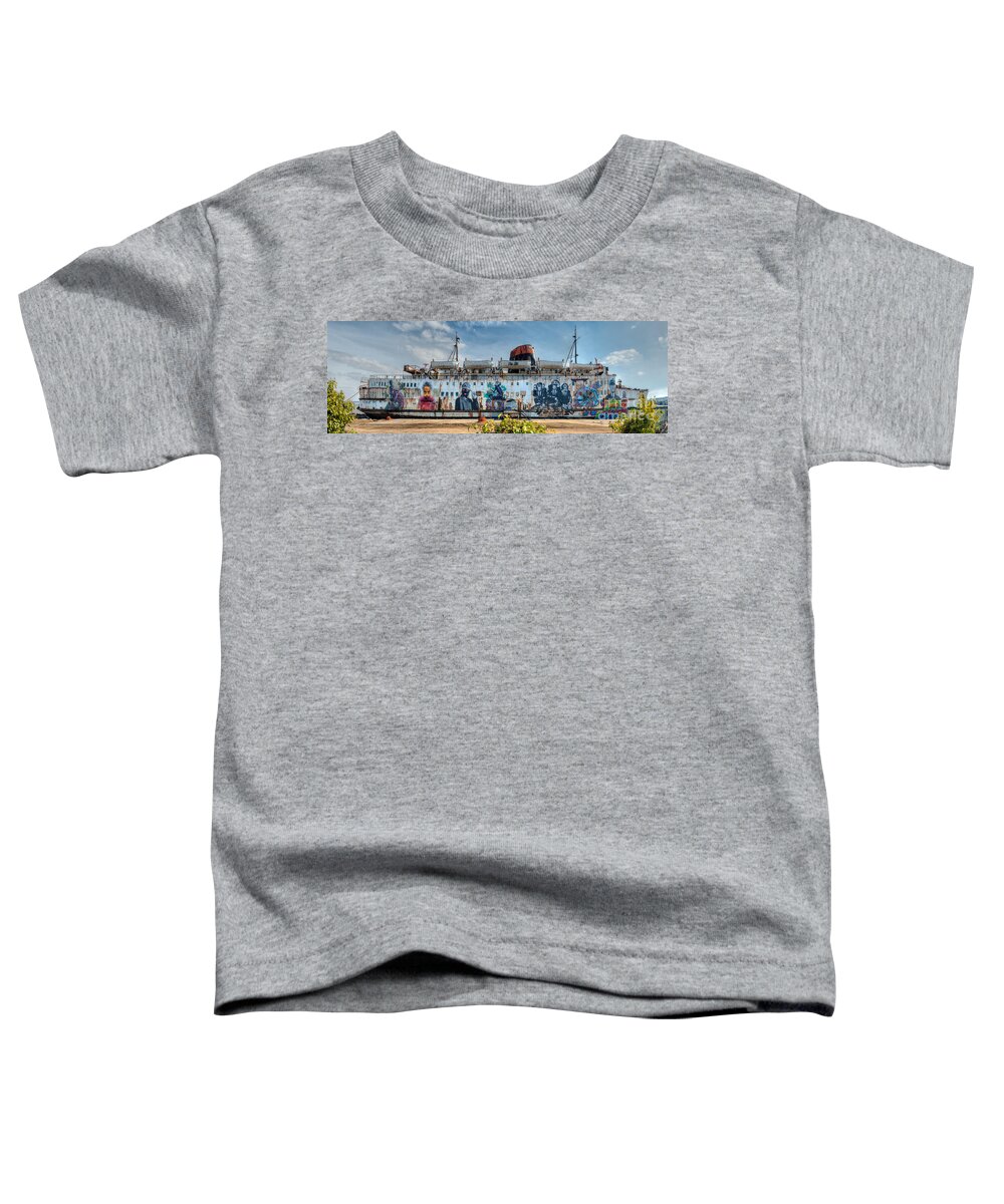 Duke Of Lancaster Toddler T-Shirt featuring the photograph The Duke of Graffiti by Adrian Evans