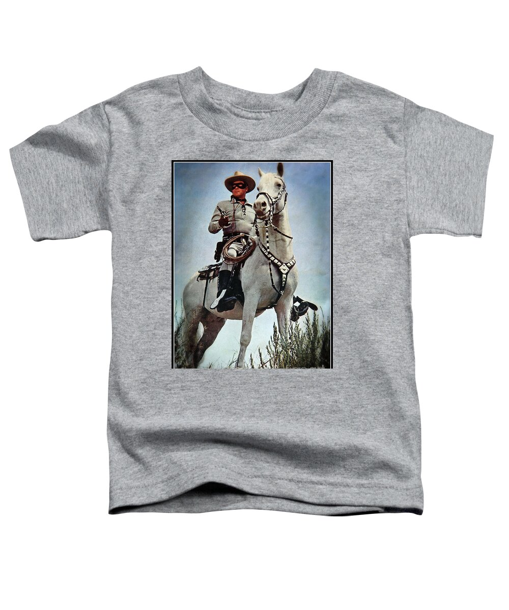 Lone Ranger Toddler T-Shirt featuring the photograph The Lone Ranger by Bob Hislop