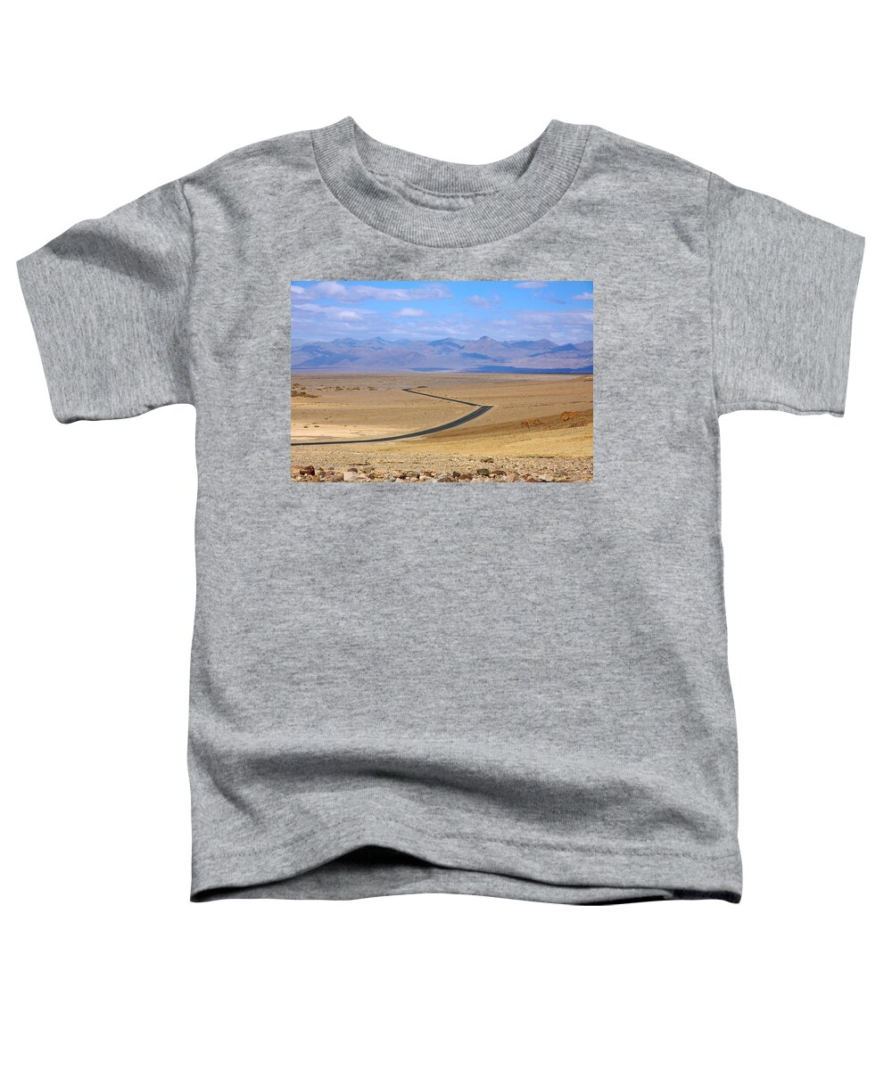 Death Toddler T-Shirt featuring the photograph The Road by Stuart Litoff
