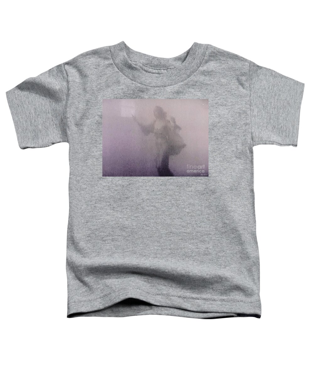 Fantasy Toddler T-Shirt featuring the digital art Through The Mist by Lyric Lucas