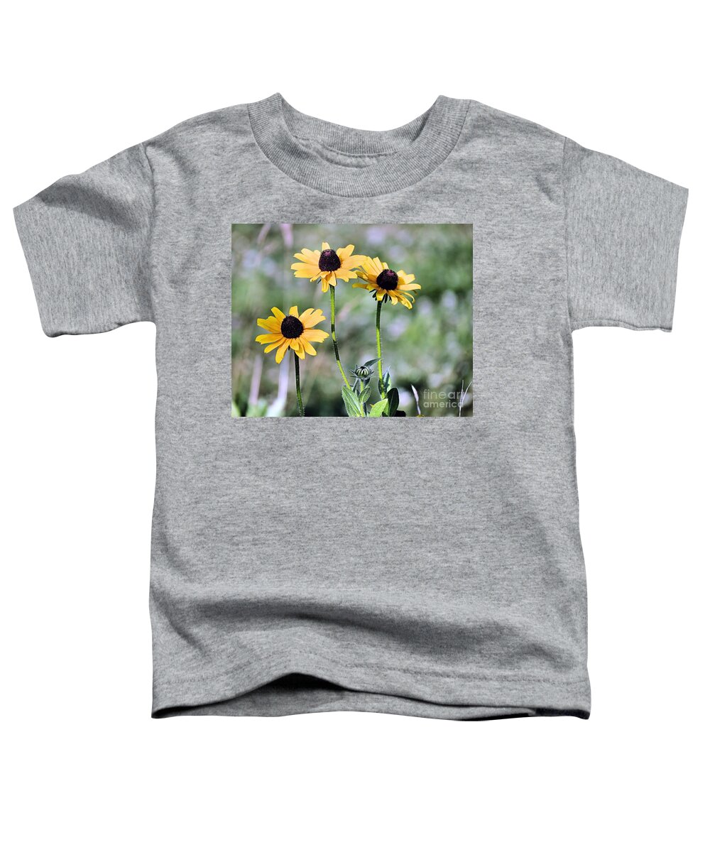 Trio Toddler T-Shirt featuring the photograph Trio by Janice Drew