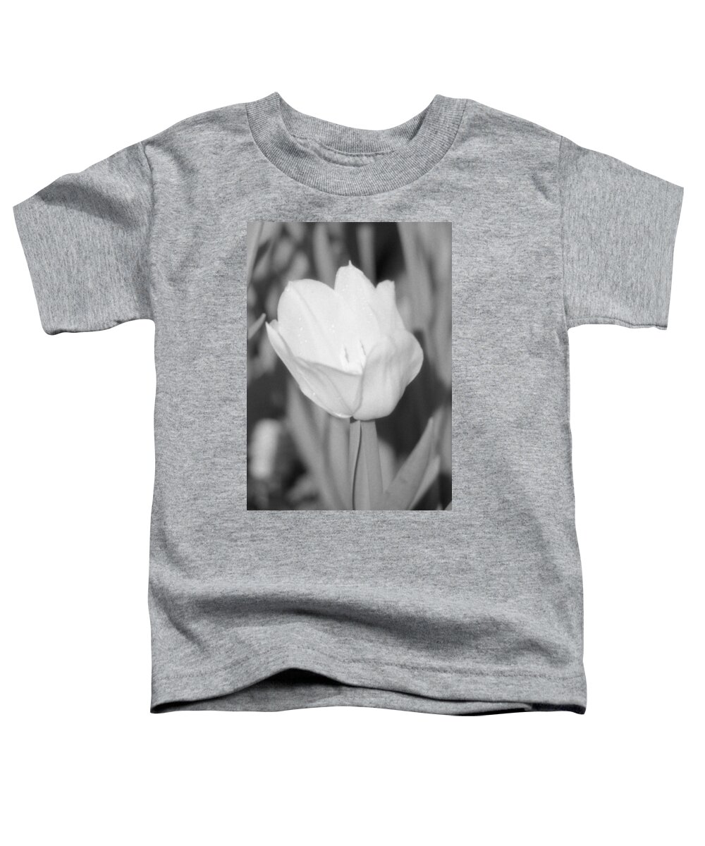Tulip Toddler T-Shirt featuring the photograph Tulips - Infrared 15 by Pamela Critchlow