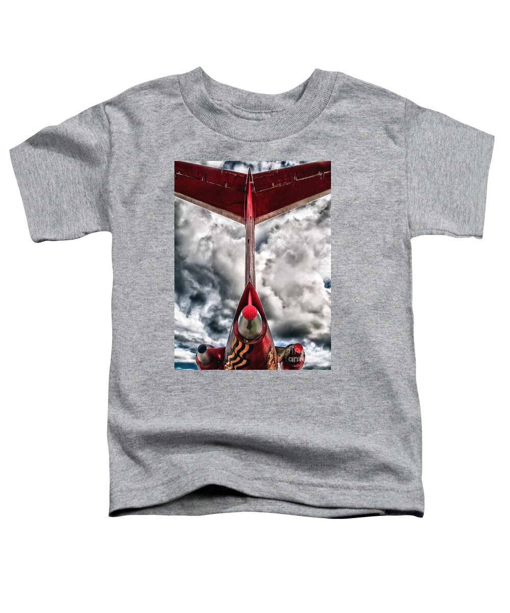 Aeroplane Toddler T-Shirt featuring the photograph Tupolev Tu-154 by Stelios Kleanthous