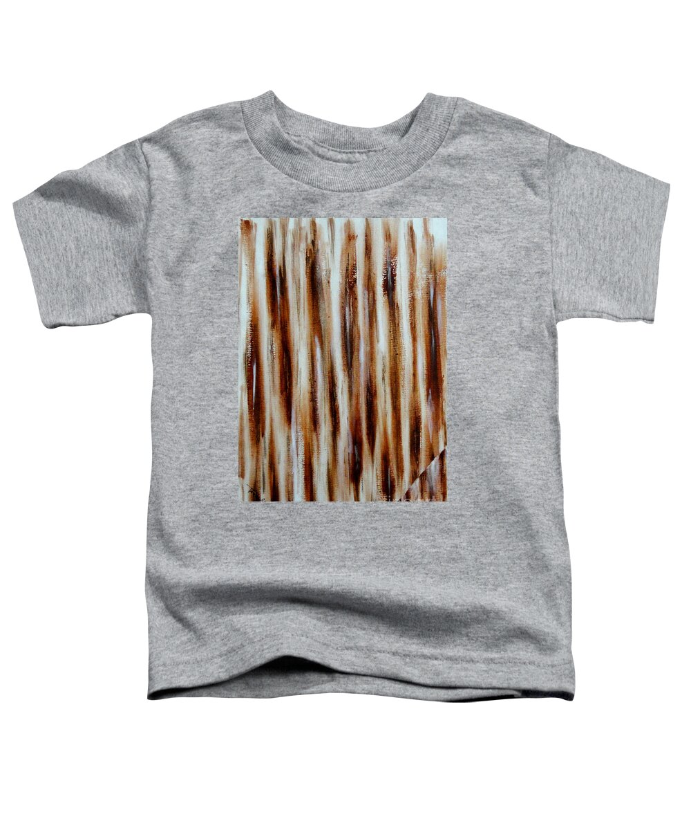 Art Toddler T-Shirt featuring the painting Break the Monotonous by Tamal Sen Sharma