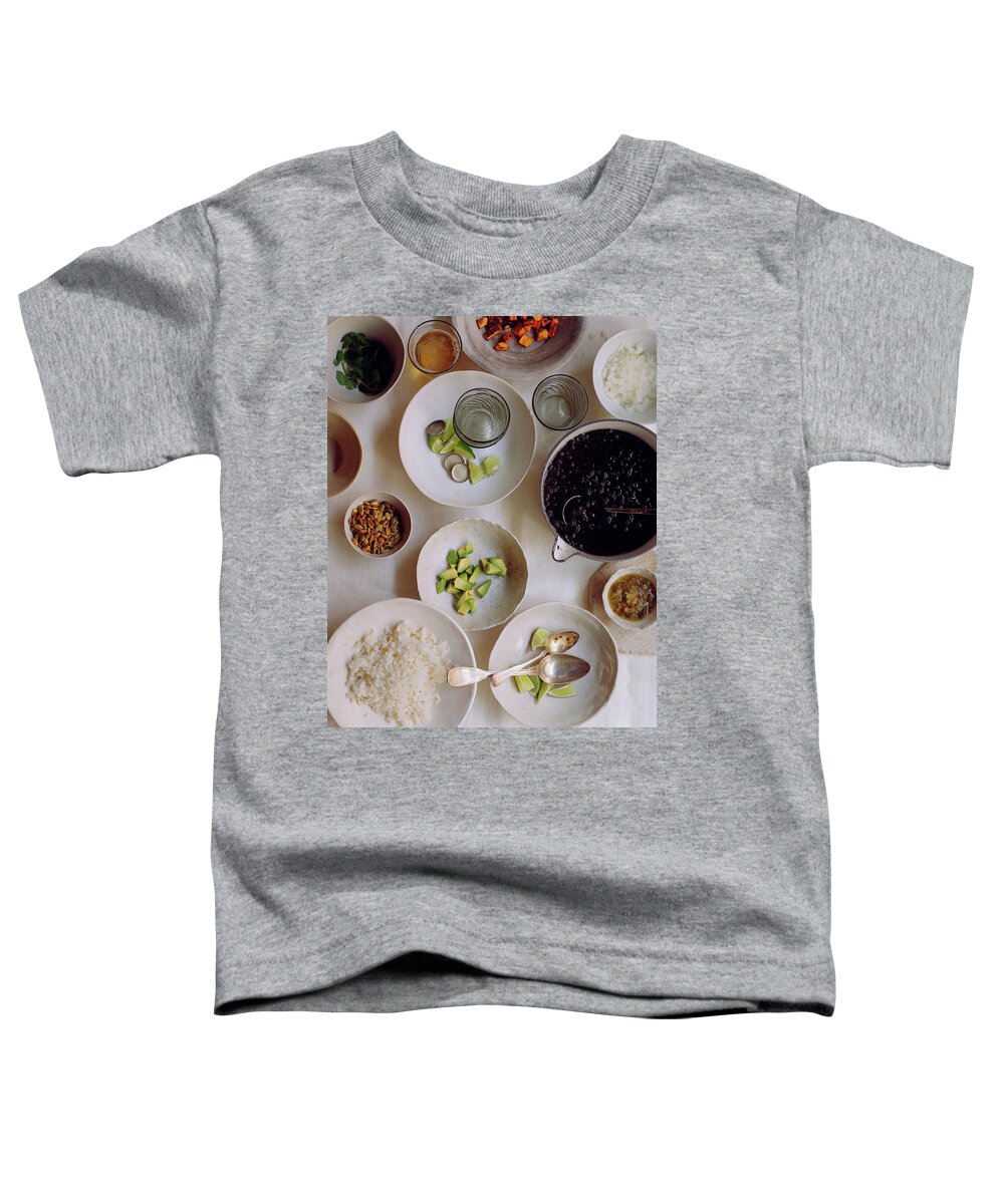 Fruits Toddler T-Shirt featuring the photograph Vegetarian Dishes by Romulo Yanes