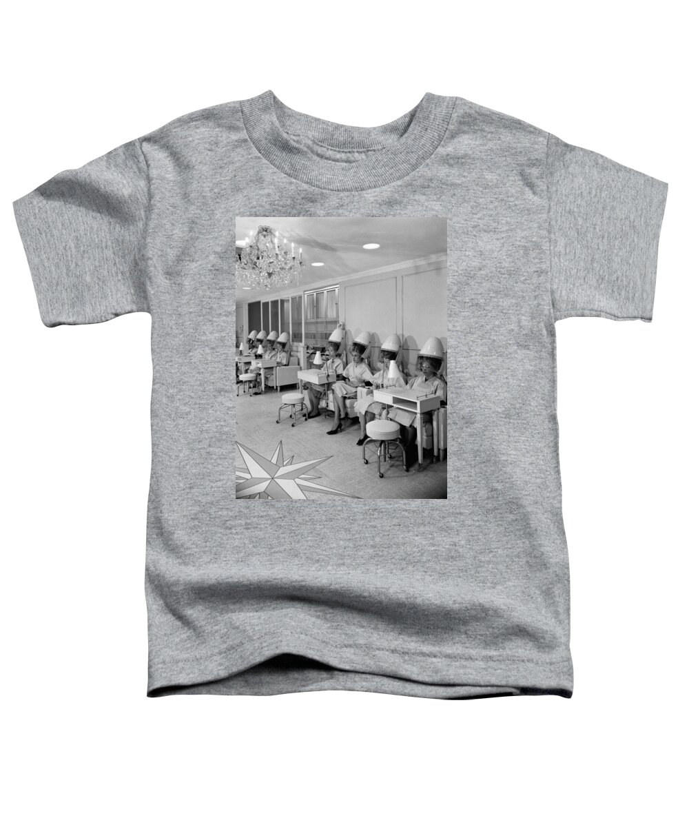 Hair Salon Toddler T-Shirt featuring the photograph Vintage Hair Salon 2 by Andrew Fare