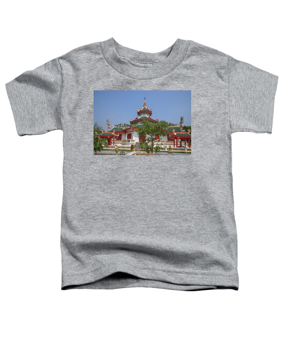 Temple Toddler T-Shirt featuring the photograph Wat Thung Setthi Chinese Shrine DTHB1561 by Gerry Gantt