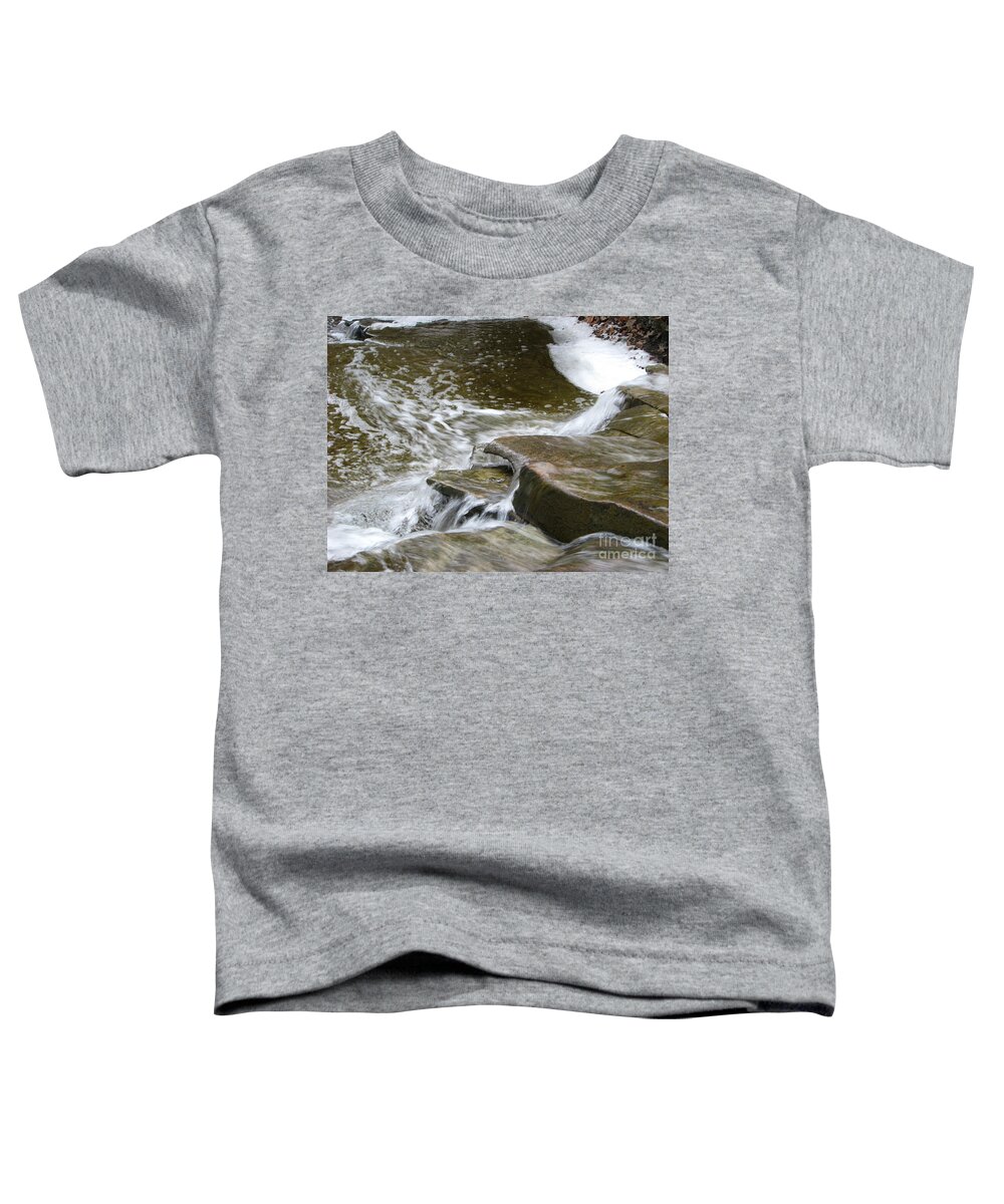 Tinker's Creek Toddler T-Shirt featuring the photograph Waterfalls by Michael Krek
