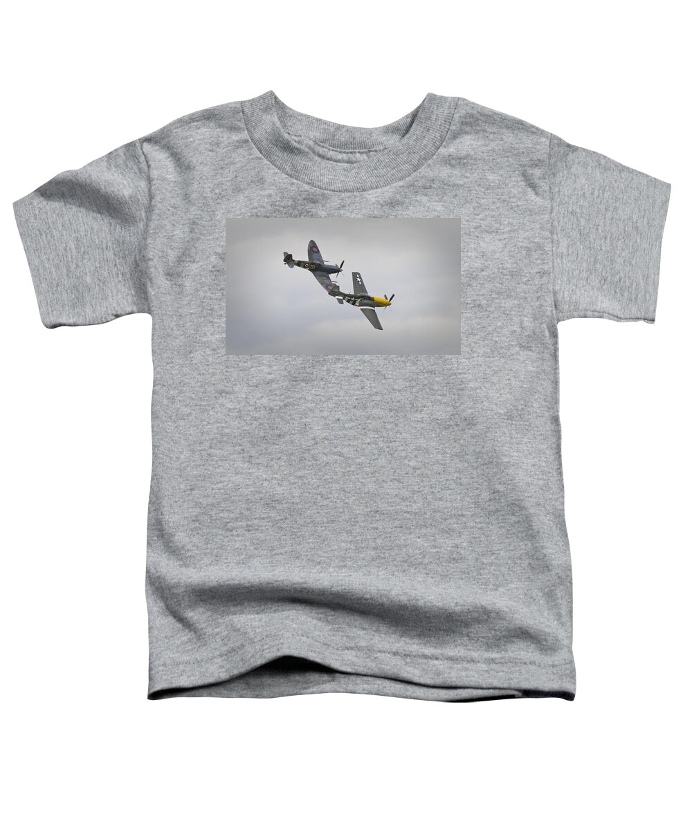 Ferocious Frankie Toddler T-Shirt featuring the photograph Wings and Rudder by Maj Seda