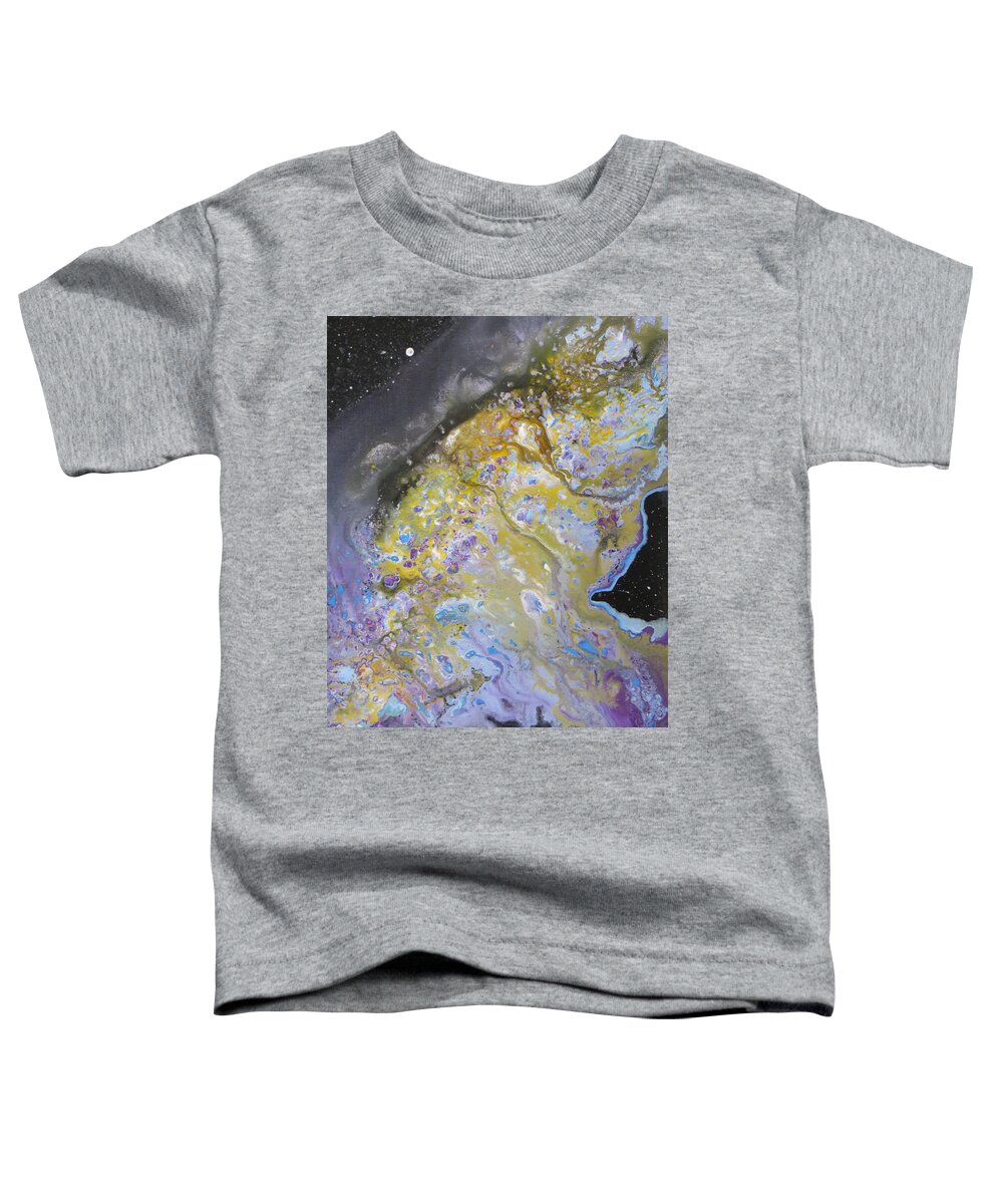 Abstract Toddler T-Shirt featuring the painting Xanadu by Soraya Silvestri