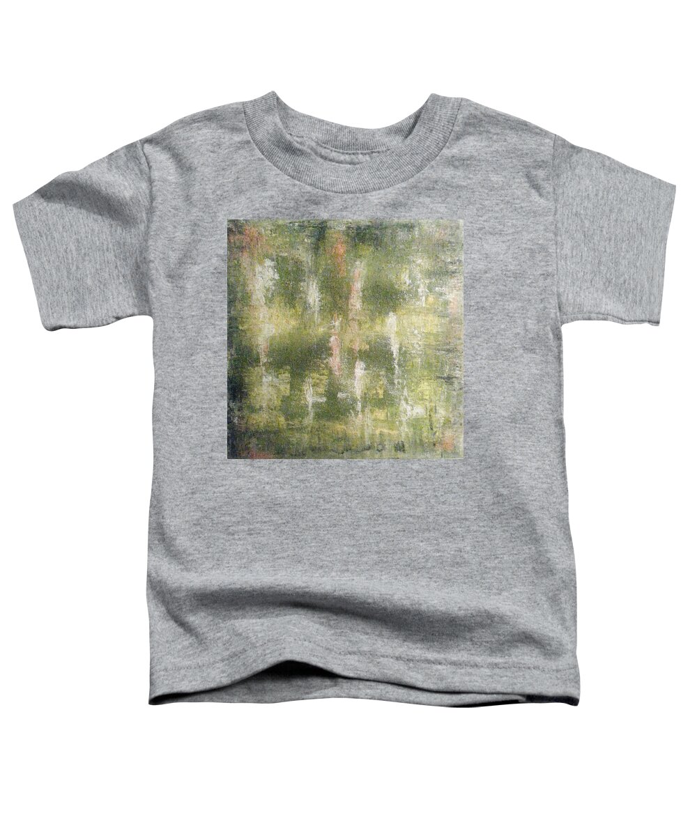 Abstract Painting Toddler T-Shirt featuring the painting Y - liesi by KUNST MIT HERZ Art with heart