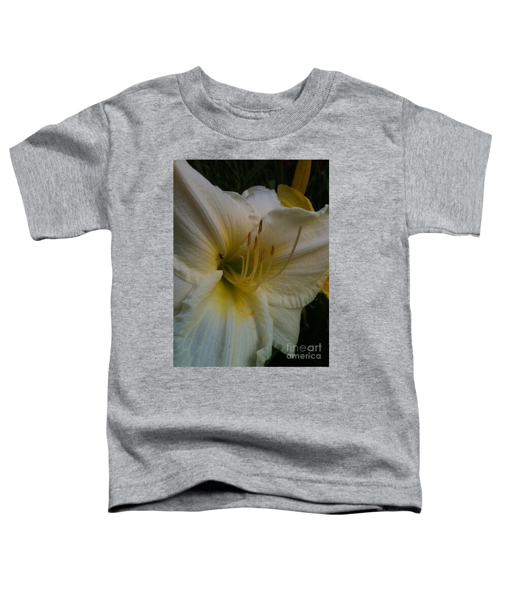 Yellow Toddler T-Shirt featuring the photograph Ants Hideaway by Trish Hale