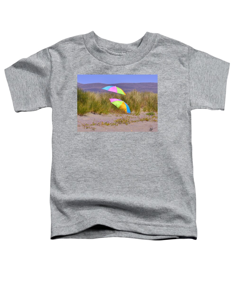 Beach Toddler T-Shirt featuring the photograph Beach Life by Mark Valentine