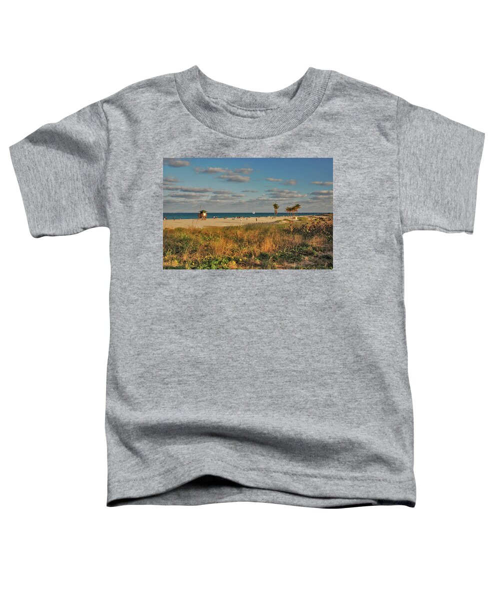 Beach Toddler T-Shirt featuring the photograph 22- Beach by Joseph Keane