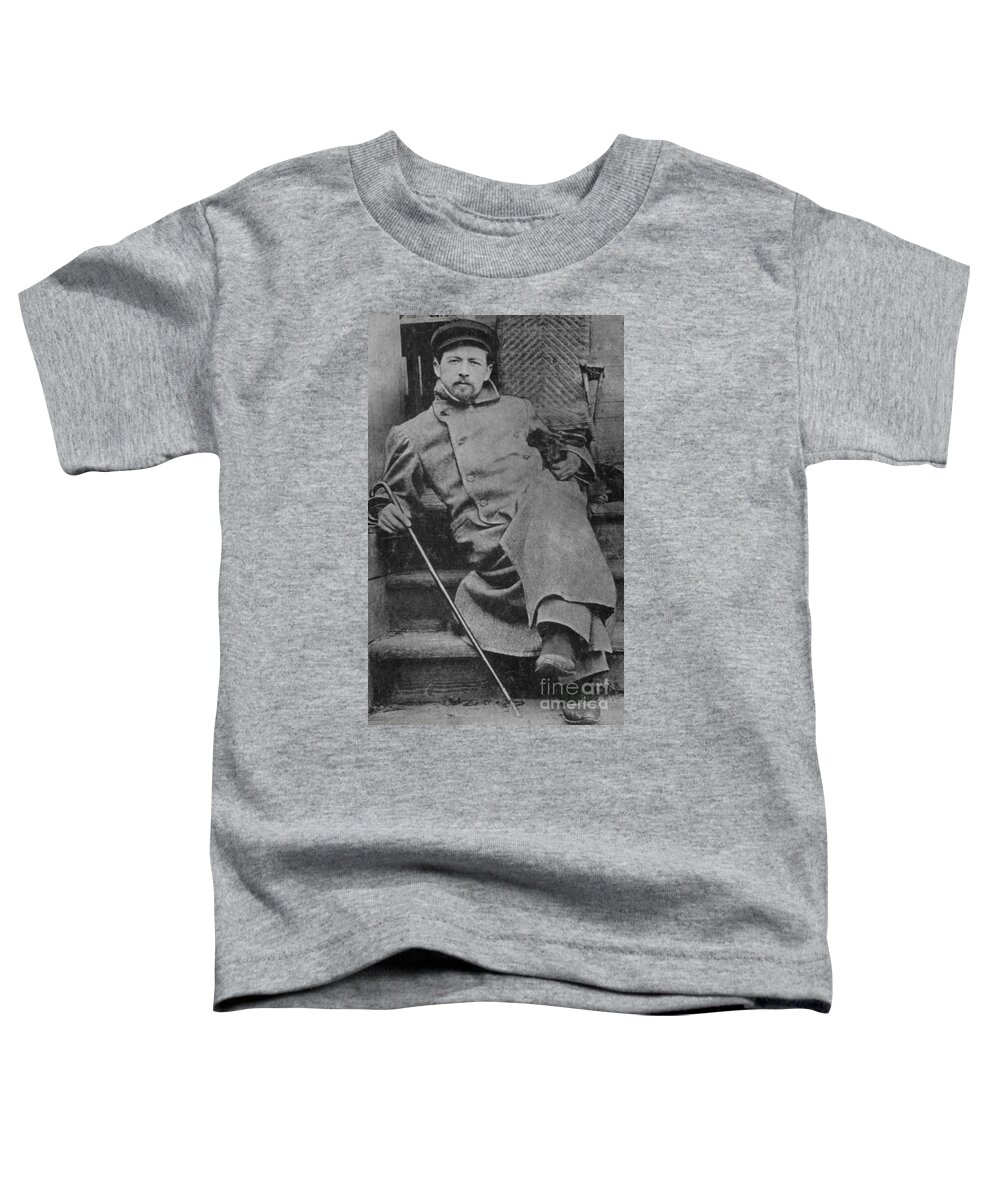 History Toddler T-Shirt featuring the photograph Anton Chekhov, Russian Physician #3 by Photo Researchers