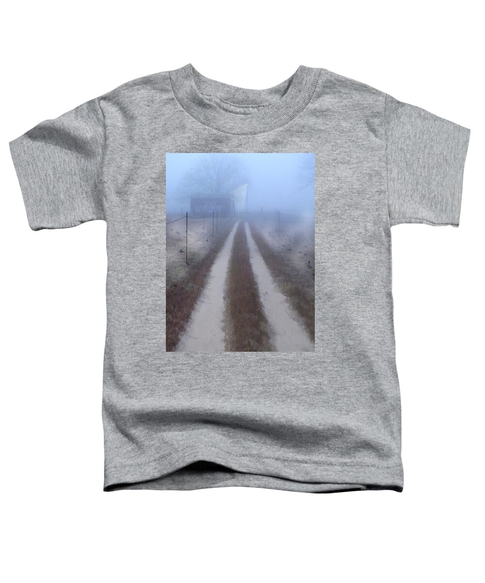 See The Light Toddler T-Shirt featuring the photograph Better Find Jesus by Mike McGlothlen